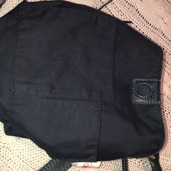 Lucky Brand Leather shoulder Bag Messenger Crossbody Satchel Saddle - Picture 11 of 12